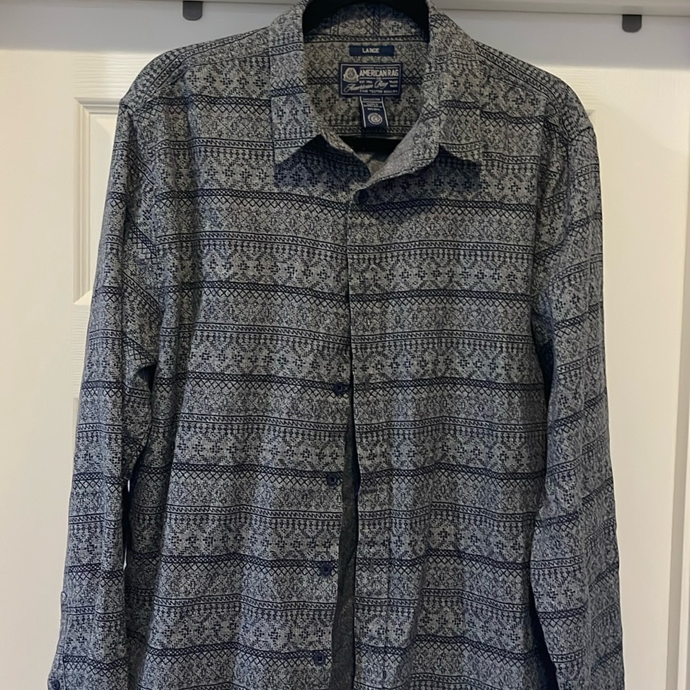 American rag long sleeve button up